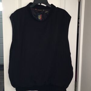 Black Pullover SUNICE golf jacket vest men’s L